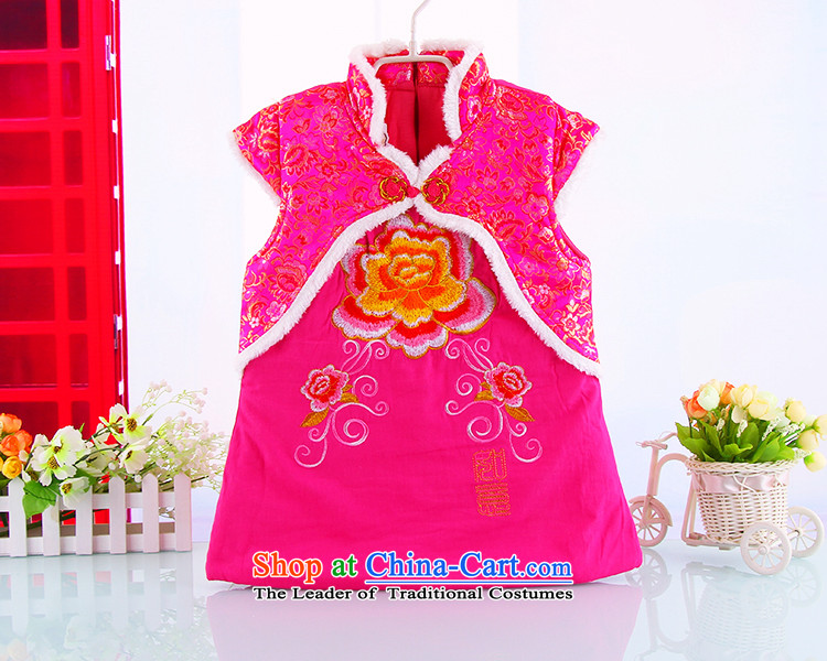 The baby girl winter outdoor warm thick kids cheongsam Tang dynasty girls spend the winter cheongsam dress suit the new year pure cotton red 110(110) picture, prices, brand platters! The elections are supplied in the national character of distribution, so action, buy now enjoy more preferential! As soon as possible.