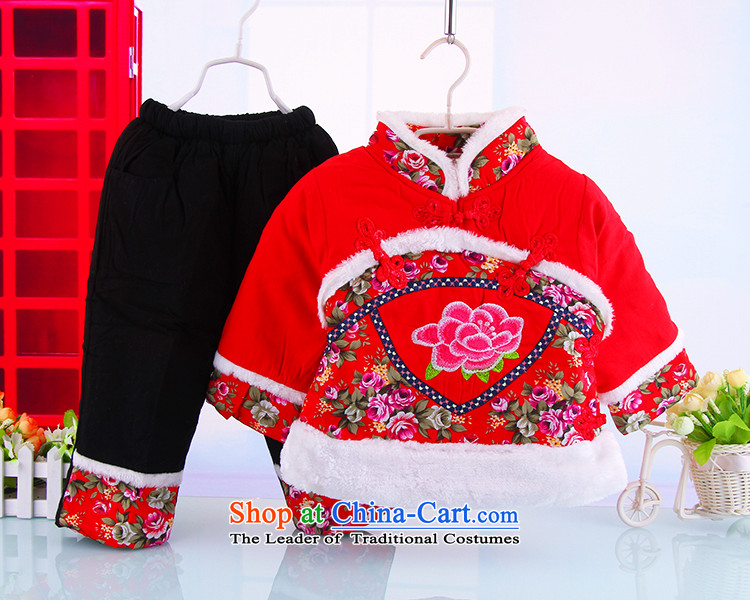 The baby girl children dress the new girls Tang dynasty winter infant 100 days of the new year celebration for the birthday of the loaded with Age of red 120 pictures, prices, brand platters! The elections are supplied in the national character of distribution, so action, buy now enjoy more preferential! As soon as possible.