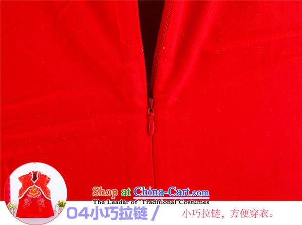 New female infant Winter Package infant outdoor warm thick kids cheongsam Tang dynasty girls spend the winter New year red 110 pictures, qipao price, brand platters! The elections are supplied in the national character of distribution, so action, buy now enjoy more preferential! As soon as possible.