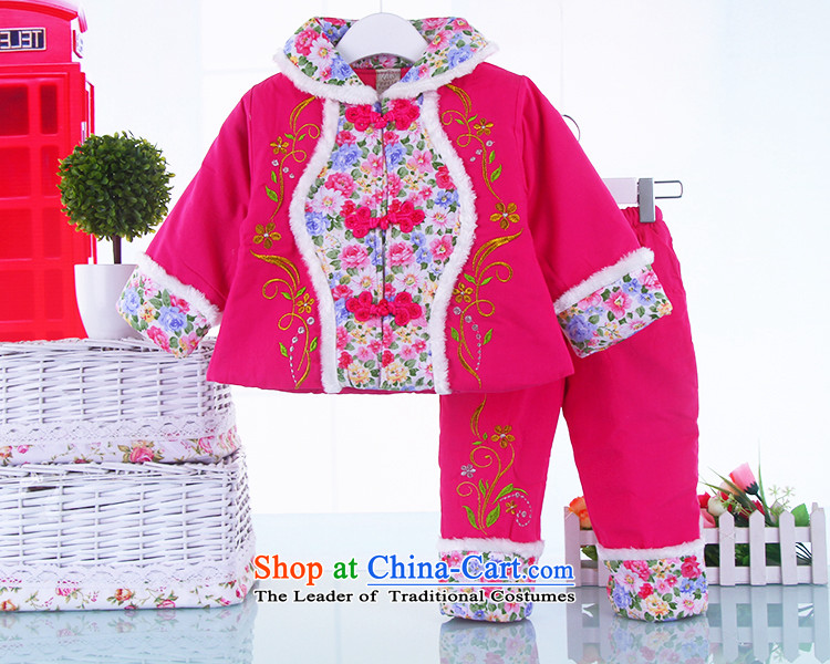 Winter new women's baby Tang dynasty infant winter coat in the winter female child aged 1-2-3 baby thick Tang dynasty jackets with the red 100 pictures, prices, brand platters! The elections are supplied in the national character of distribution, so action, buy now enjoy more preferential! As soon as possible.
