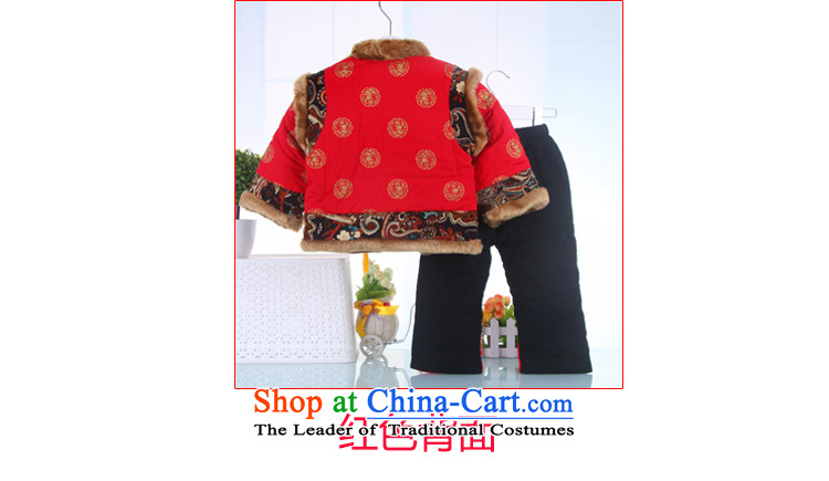 Baby boys and girls Tang Dynasty Fall/Winter Collections Ãþòâ Tang Dynasty New Year Infant Garment 0-1-2 Children age dress robe red 110 pictures, prices, brand platters! The elections are supplied in the national character of distribution, so action, buy now enjoy more preferential! As soon as possible.