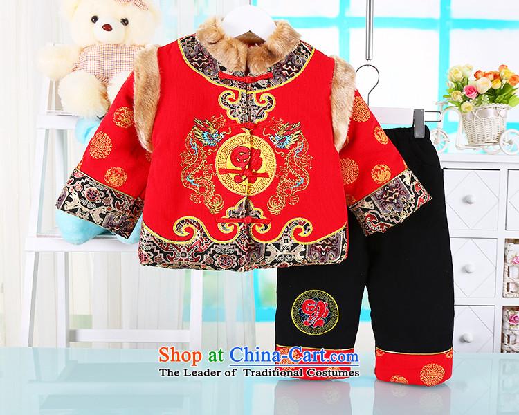 Tang Dynasty baby boy aged 0-1-2-3 winter clothing sets out the winter infant and child services plus lint-free cotton waffle Tang dynasty two kits red 110 pictures, prices, brand platters! The elections are supplied in the national character of distribution, so action, buy now enjoy more preferential! As soon as possible.