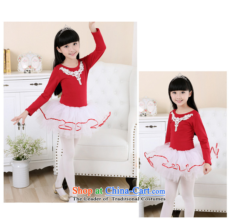 Intended for children dance dandi serving girls of autumn and winter long-sleeved costumes ballet skirt singing performances of pure cotton winter exercise clothing red 130 pictures, prices, brand platters! The elections are supplied in the national character of distribution, so action, buy now enjoy more preferential! As soon as possible.