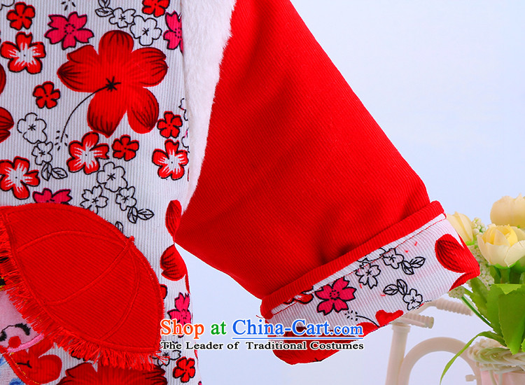 Tang Dynasty Chinese traditional infant girl babies for winter piping small cotton padded coats warm winter Tang Dynasty Package to be repaired5286 Red 66 pictures, prices, brand platters! The elections are supplied in the national character of distribution, so action, buy now enjoy more preferential! As soon as possible.
