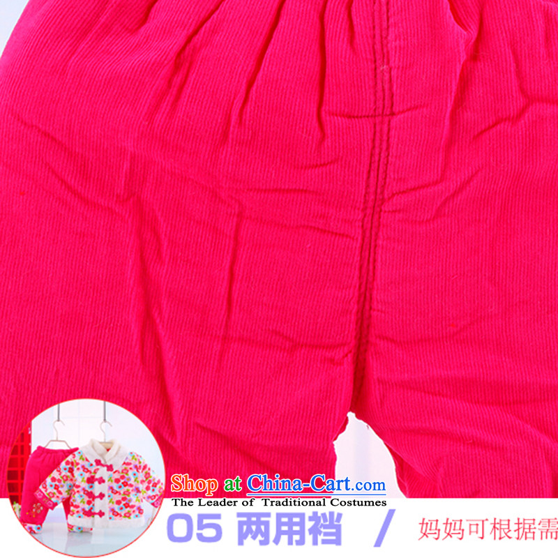The girl child for winter package your baby Tang dynasty cotton coat dress children retro will baby thick warm cotton coat small children out to girls guzheng show red dress 100cm, Bunnies Dodo xiaotuduoduo) , , , shopping on the Internet