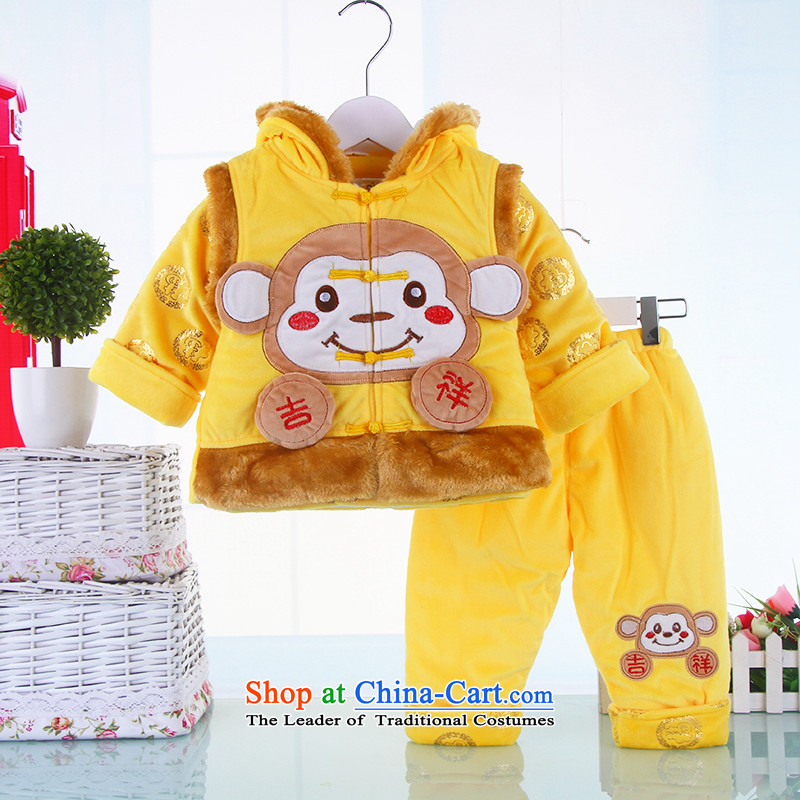 Tang Dynasty baby boy 2015 children's wear winter coat 0-1-2-3 age thick infant Tang Dynasty Package New year red 66, Service Age Bunnies Dodo xiaotuduoduo) , , , shopping on the Internet