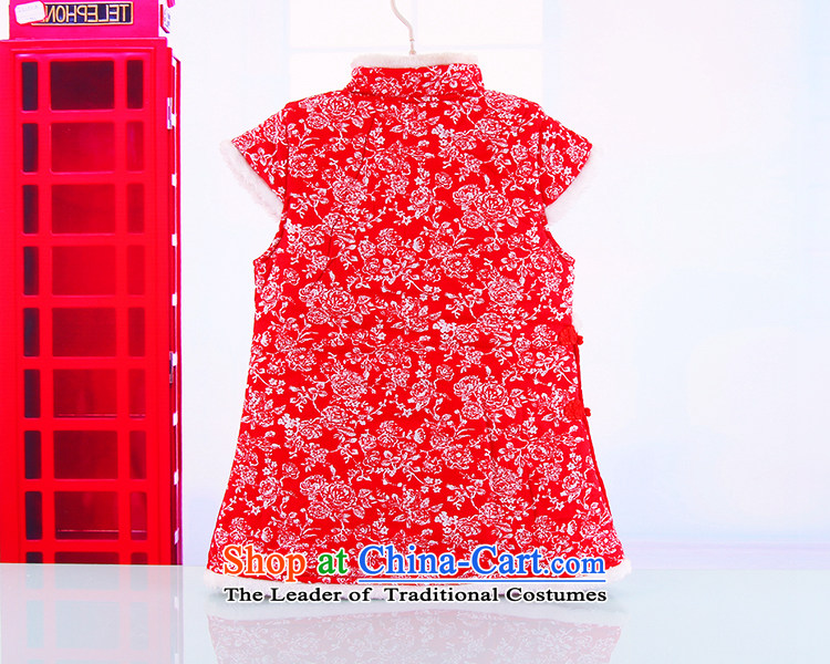 The autumn and winter new women's baby qipao Kampala shoulder kit 2-3-4-5-year-old girl children qipao Tang dynasty qipao Kampala shoulder Tang dynasty two kits red 110 pictures, prices, brand platters! The elections are supplied in the national character of distribution, so action, buy now enjoy more preferential! As soon as possible.