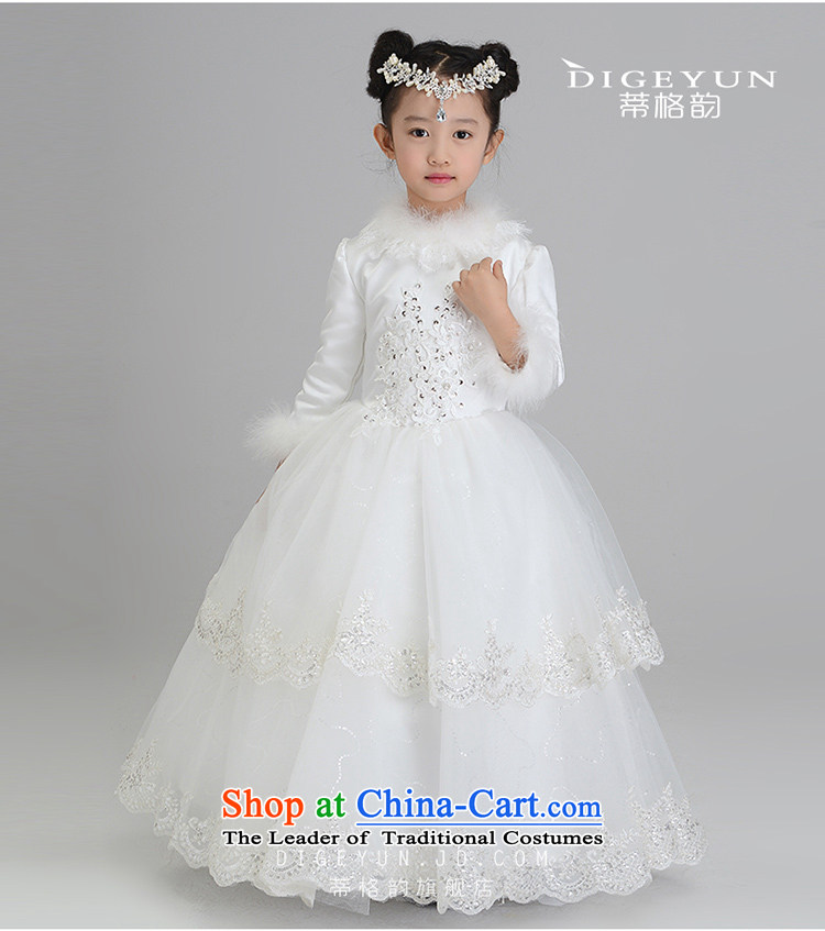 The following winter) folder cotton children dress princess skirt girls long concert dress long-sleeved thick Flower Girls dress white 150 pictures, prices, brand platters! The elections are supplied in the national character of distribution, so action, buy now enjoy more preferential! As soon as possible.