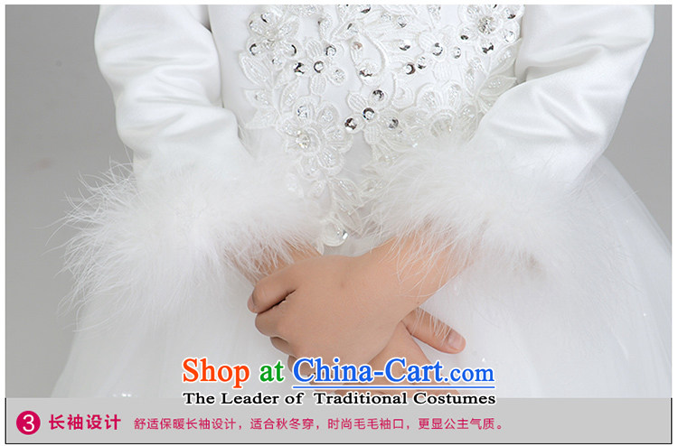 The following winter) folder cotton children dress princess skirt girls long concert dress long-sleeved thick Flower Girls dress white 150 pictures, prices, brand platters! The elections are supplied in the national character of distribution, so action, buy now enjoy more preferential! As soon as possible.