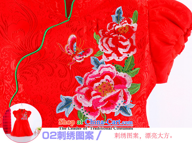 China wind children girls qipao qipao Tang dynasty princess dress your baby will new year for winter Da Tong Zheng clothing red 130 pictures, prices, brand platters! The elections are supplied in the national character of distribution, so action, buy now enjoy more preferential! As soon as possible.