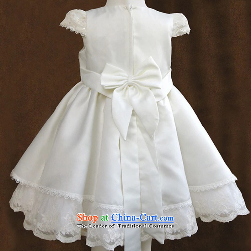 Every child will ye wedding dress of children's wear dresses wedding girls princess skirt white 150, per-ngai (joli) , , , shopping on the Internet