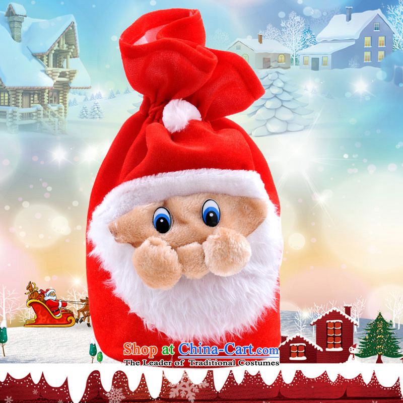 Christmas children will boy Santa Claus clothes girls Christmas service payments scouring pads package parent-child red male 140cm, kit adjustable leather case package has been pressed shopping on the Internet