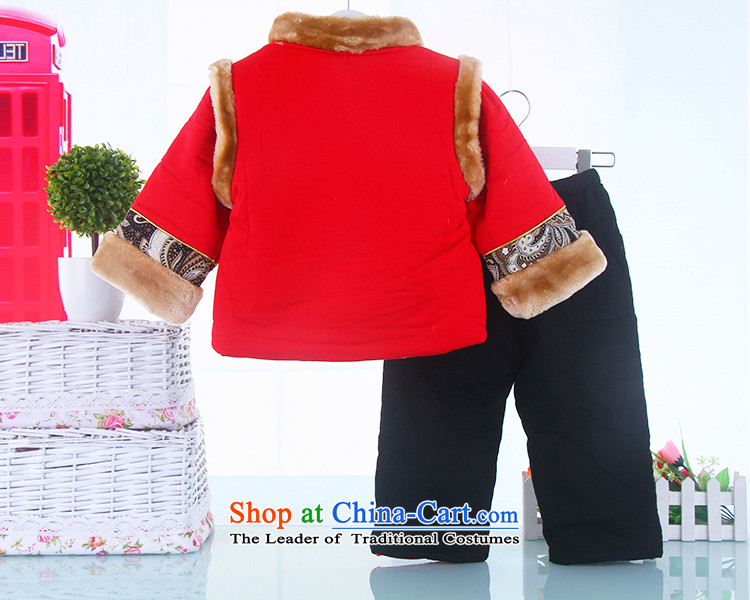 The baby boy Tang dynasty lint-free men and women's Apparel clothing plus cotton child CUHK lint-free thick winter clothing baby Tang dynasty out services 130 pictures, price red, brand platters! The elections are supplied in the national character of distribution, so action, buy now enjoy more preferential! As soon as possible.