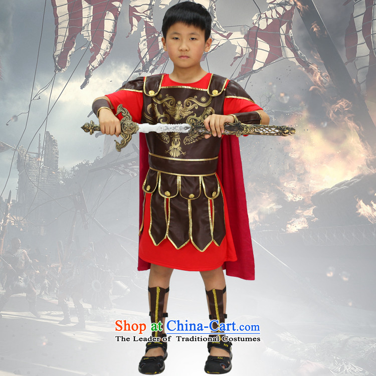 Fantasy to primary schools for boys and girls costumes birthday party Game Services Role Play costumes Roman gladiator fighters serving red brown) - no armour and helmet 150cm11-12 code picture, prices, brand platters! The elections are supplied in the national character of distribution, so action, buy now enjoy more preferential! As soon as possible.