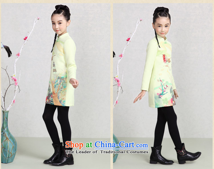 The Burkina found 2015 autumn and winter new children's wear girls cotton qipao China wind cotton long-sleeved CUHK child folders cheongsam dress code 34505871 Blue 160 pictures, prices, brand platters! The elections are supplied in the national character of distribution, so action, buy now enjoy more preferential! As soon as possible.