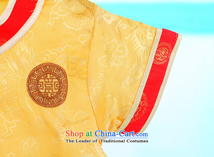 2015 New Tang Dynasty Children Summer Package boy silk shorts, short-sleeved baby boxed packaged Summer 4661 Light yellow 90 pictures, prices, brand platters! The elections are supplied in the national character of distribution, so action, buy now enjoy more preferential! As soon as possible.