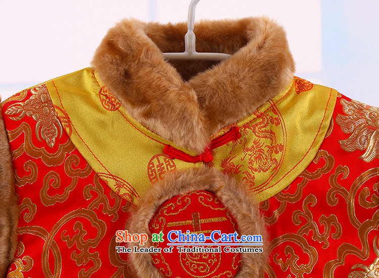 Winter new boys thick cotton outdoor warm Tang dynasty male baby ethnic Tang dynasty 5132 New year red 110 pictures, prices, brand platters! The elections are supplied in the national character of distribution, so action, buy now enjoy more preferential! As soon as possible.