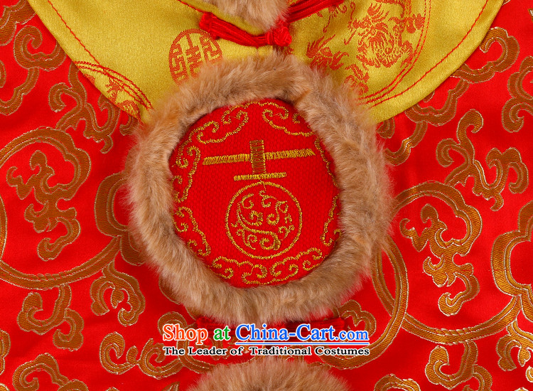 Winter new boys thick cotton outdoor warm Tang dynasty male baby ethnic Tang dynasty 5132 New year red 110 pictures, prices, brand platters! The elections are supplied in the national character of distribution, so action, buy now enjoy more preferential! As soon as possible.