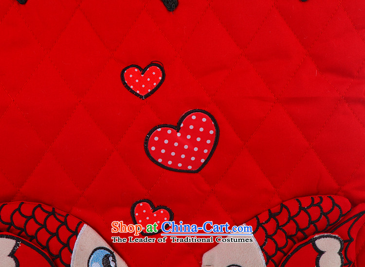 2015 Fall/Winter Collections of children's wear under the new baby girl children of small and medium-sized child thick cheongsam dress suits red 120 pictures, prices, brand platters! The elections are supplied in the national character of distribution, so action, buy now enjoy more preferential! As soon as possible.