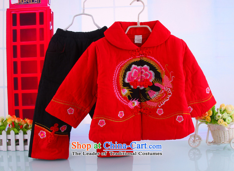 Tang Dynasty Children baby girl Tang Dynasty Tang dynasty winter coat warm winter thick Tang Dynasty Suit 5157 Red 80 pictures, prices, brand platters! The elections are supplied in the national character of distribution, so action, buy now enjoy more preferential! As soon as possible.