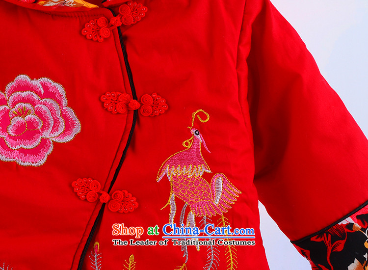 Winter new women's baby out serving pure cotton warm thick Phoenix Mudan New Year Holidays Tang Dynasty Package 5468 rose 100 pictures, prices, brand platters! The elections are supplied in the national character of distribution, so action, buy now enjoy more preferential! As soon as possible.