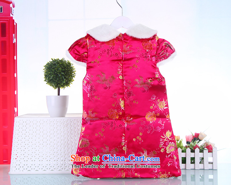 Children with Tang Dynasty baby girl babies under the dress Tang dynasty girls cheongsam dress baby Fall/Winter Collections tulles 7560 rose 120 pictures, prices, brand platters! The elections are supplied in the national character of distribution, so action, buy now enjoy more preferential! As soon as possible.