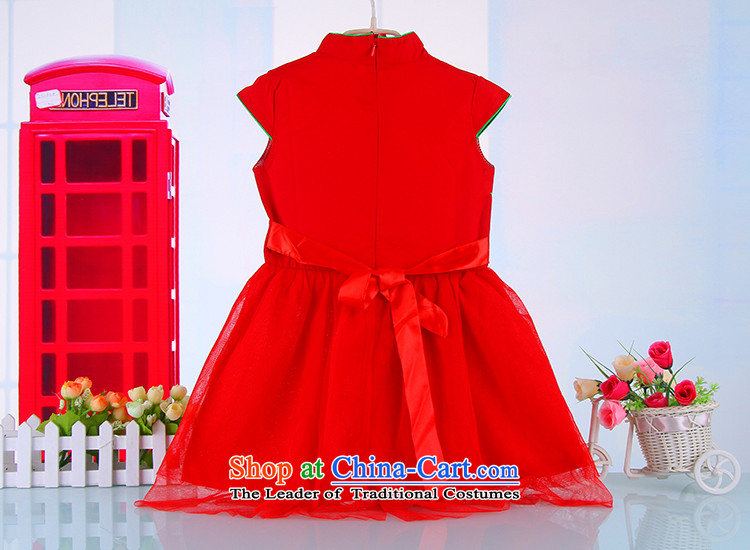2015 China wind girls qipao BABY CHILDREN Tang dynasty princess cotton yarn skirt guzheng performances dress spring and summer 4685th rose 130 pictures, prices, brand platters! The elections are supplied in the national character of distribution, so action, buy now enjoy more preferential! As soon as possible.