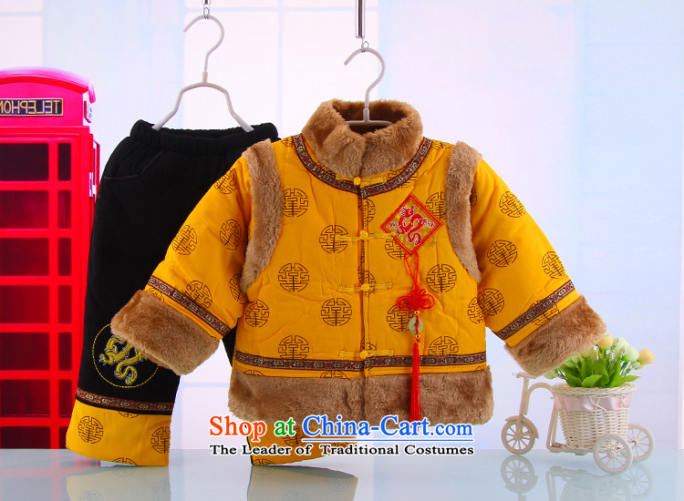 The boy child kit winter Tang dynasty baby infant pure cotton Tang Dynasty Tang dynasty infant and child services 5184 out yellow 100 pictures, prices, brand platters! The elections are supplied in the national character of distribution, so action, buy now enjoy more preferential! As soon as possible.