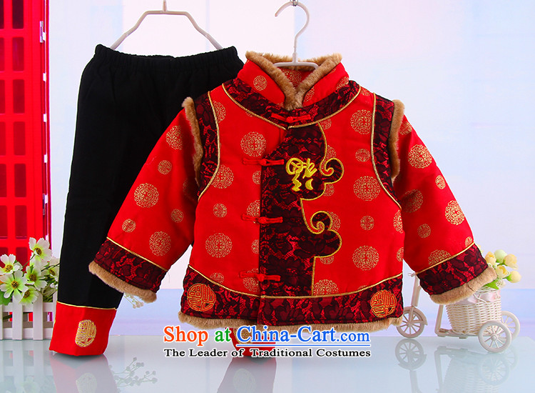 Natural children childhood Tang dynasty boy winter baby new year-old infant cotton waffle dress Kit Yellow 73cm goodies picture, prices, brand platters! The elections are supplied in the national character of distribution, so action, buy now enjoy more preferential! As soon as possible.