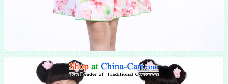 I should be grateful if you would have the girl children's wear Wang Xiaoyan cheongsam dress X3289B pure cotton jacquard 120/116-125cm/ small pictures, prices, brand platters! The elections are supplied in the national character of distribution, so action, buy now enjoy more preferential! As soon as possible.