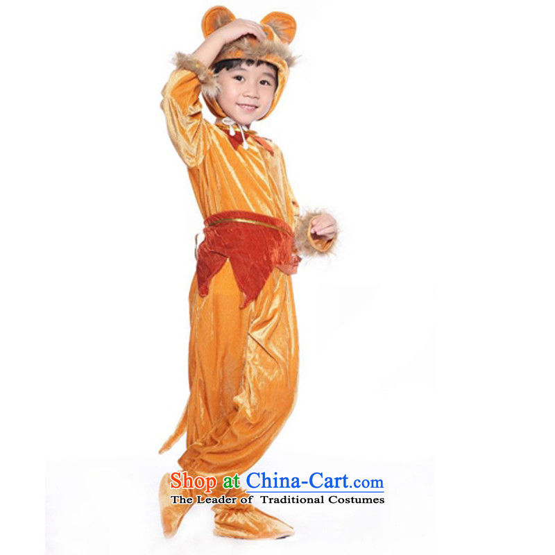 Adjustable leather case and small monkeys animal costumes and monkeys children 110cm, adjustable leather case package has been pressed shopping on the Internet