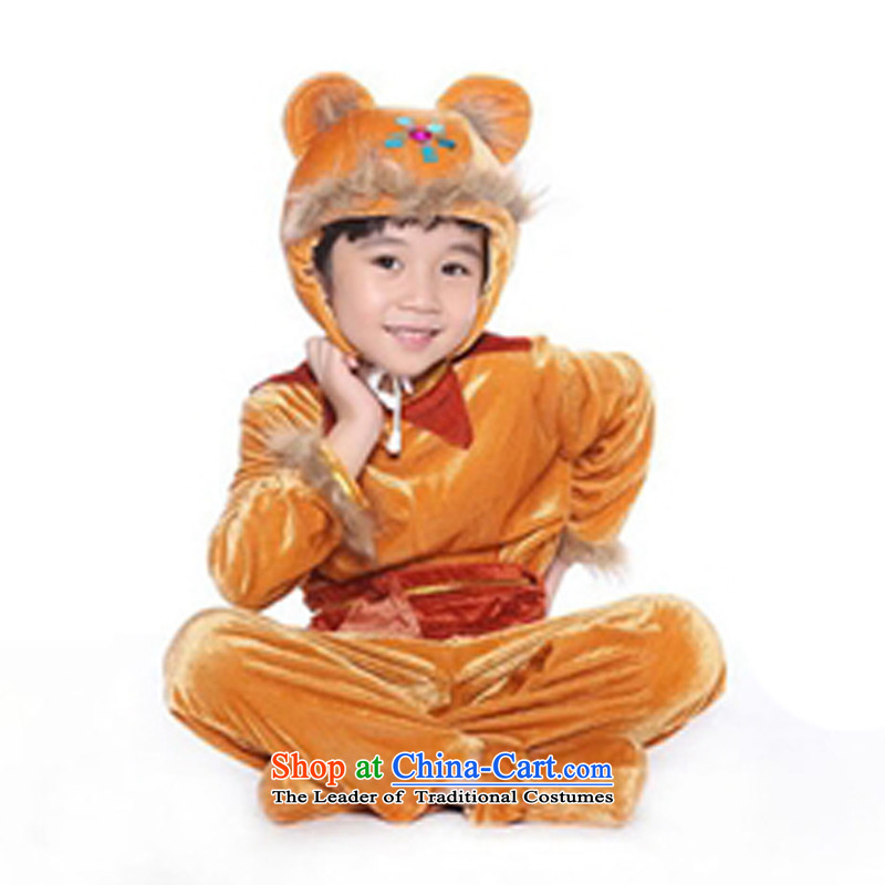 Adjustable leather case and small monkeys animal costumes and monkeys children 110cm, adjustable leather case package has been pressed shopping on the Internet
