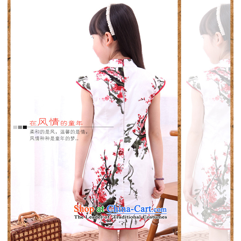 Curious fish summer girls new dress skirt pure cotton qipao children will stamp the Maehyang-language 150 recommendations 150 percent, curiosity standing fish.... shopping on the Internet