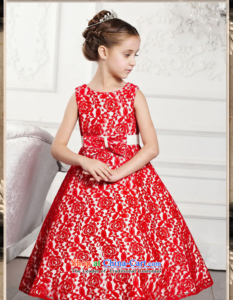 Yamazaki said Princess skirts QIRAFA Flower Girls dress children dress skirt princess skirt wedding dress dresses Summer 2015 children's wear new 4011 Red 110 yards picture, prices, brand platters! The elections are supplied in the national character of distribution, so action, buy now enjoy more preferential! As soon as possible.