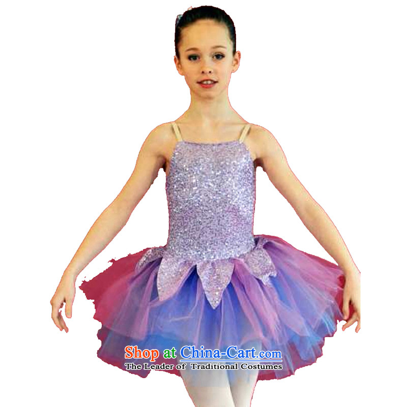 Adjustable leather case package girls Dance Dance performances by the child socialize skirts dancing ballet skirt purple womans body last friday clothing