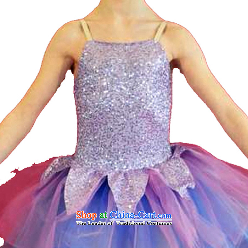 Adjustable leather case package girls Dance Dance performances by the child socialize skirts dancing ballet skirt purple 170cm, clothing and leather case package has been pressed shopping on the Internet