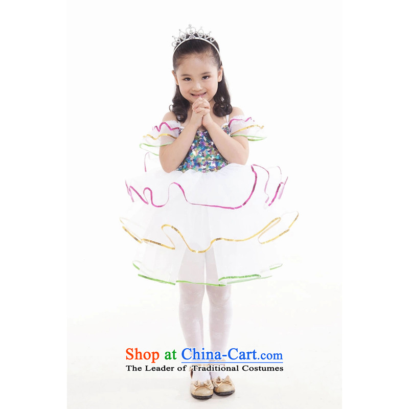 Adjustable leather case package children Latin dance wearing girls on chip will picture color 185cm