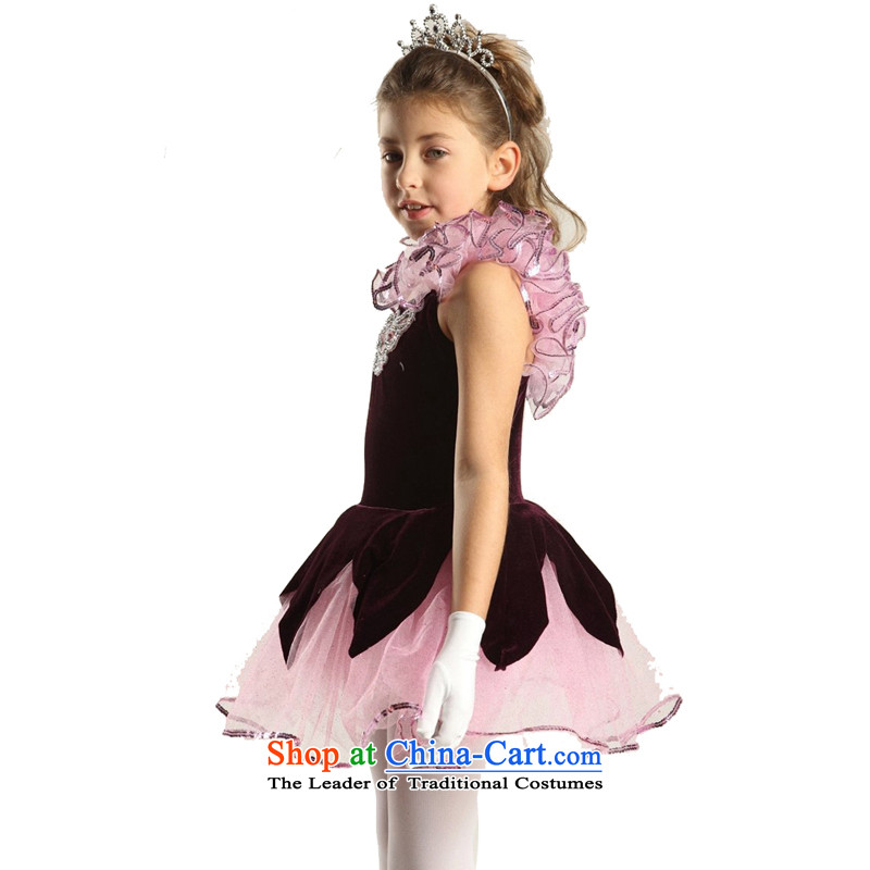 Adjustable leather case package children dance exercise clothing dancing evening dress clothes picture color adjustable leather case package has been pressed 185cm, shopping on the Internet