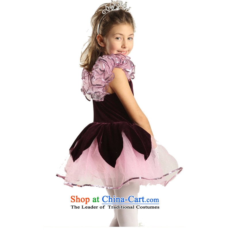 Adjustable leather case package children dance exercise clothing dancing evening dress clothes picture color adjustable leather case package has been pressed 185cm, shopping on the Internet