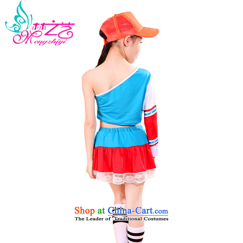The Dream of the Child Care will arts dance performances will serve clothing girls gymnastics, conduct serving boy MZY-0227 kit blue 150, Dream Arts , , , shopping on the Internet