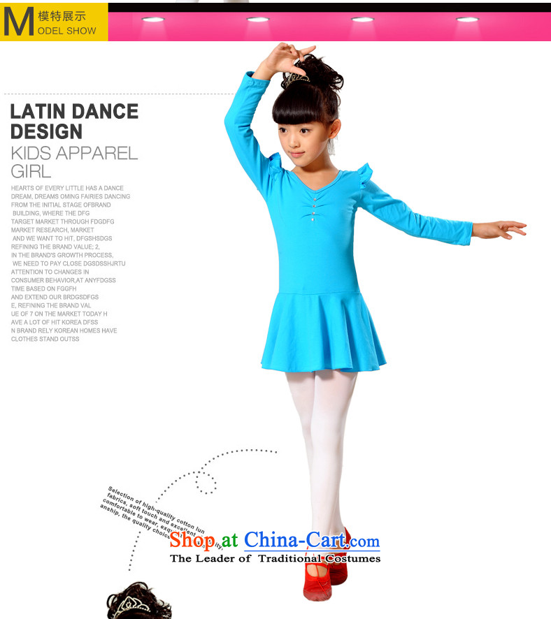 Dream Arts Children Dance clothing exercise clothing ballet skirt the girl child care and long-sleeved girls dance performances to pink velvet suitable for winter 140 plus size is too small to buy a large number recommended picture, prices, brand platters! The elections are supplied in the national character of distribution, so action, buy now enjoy more preferential! As soon as possible.