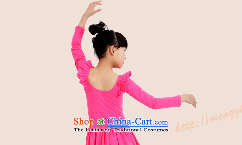 The Dream Children Dance arts service long-sleeved kit girls children dance wearing exercise clothing ballet skirt Latin dance service long-sleeved potential pink hangtags 130 suitable for 120-130height picture, prices, brand platters! The elections are supplied in the national character of distribution, so action, buy now enjoy more preferential! As soon as possible.