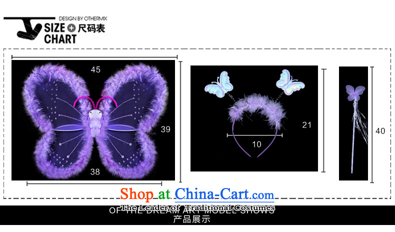 Children's Clothing Halloween Day of theatrical performances of dance clothing/Angel's Wings/child butterfly wings 3-piece set red pictures, prices, brand platters! The elections are supplied in the national character of distribution, so action, buy now enjoy more preferential! As soon as possible.