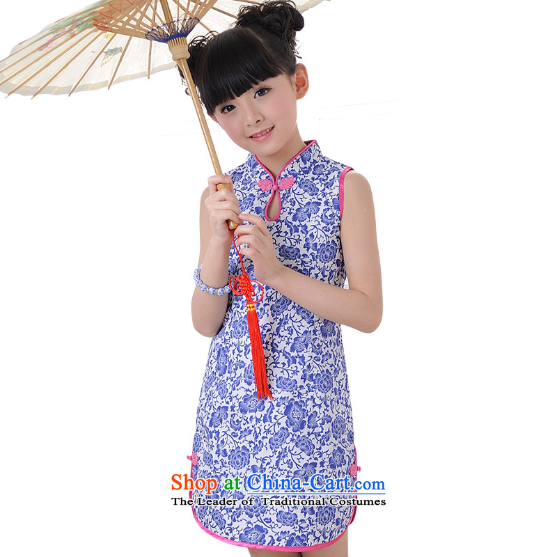 Love Rahman 2015 Summer children's wear new child qipao girls Tang dynasty princess skirt owara guzheng red qipao 120 Will Love Rahman shopping on the Internet has been pressed.