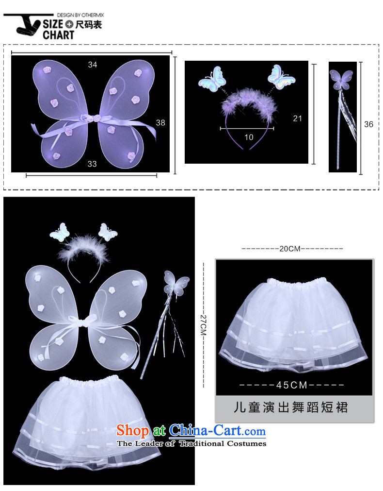 Halloween costumes Angel Children butterfly wings 4 piece set no gold powder Angel's Wings of props red picture, prices, brand platters! The elections are supplied in the national character of distribution, so action, buy now enjoy more preferential! As soon as possible.