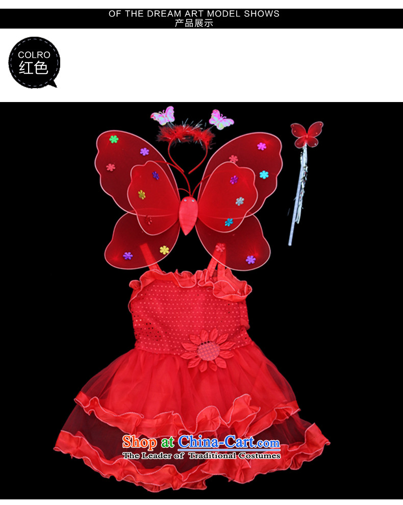 Children's Clothing On-chip Halloween double wings dresses Four piece set section 61 children's entertainment props activities of magenta 110-120XL picture, prices, brand platters! The elections are supplied in the national character of distribution, so action, buy now enjoy more preferential! As soon as possible.