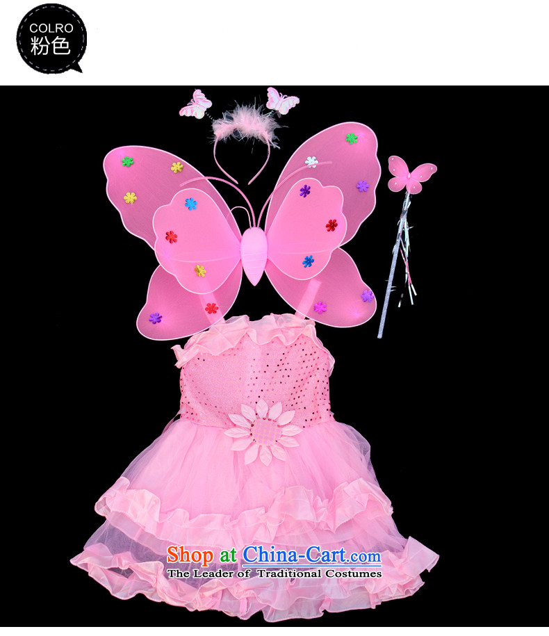 Children's Clothing On-chip Halloween double wings dresses Four piece set section 61 children's entertainment props activities of magenta 110-120XL picture, prices, brand platters! The elections are supplied in the national character of distribution, so action, buy now enjoy more preferential! As soon as possible.