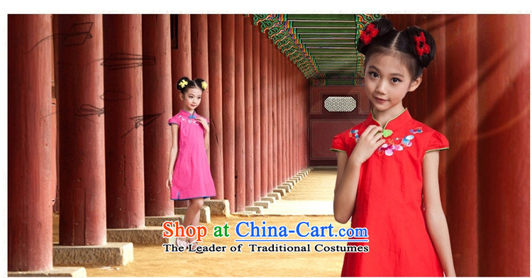I should be grateful if you would have little girls Wang summer show services qipao H4219E yellow 150/146-155cm/ t-shirt picture, prices, brand platters! The elections are supplied in the national character of distribution, so action, buy now enjoy more preferential! As soon as possible.