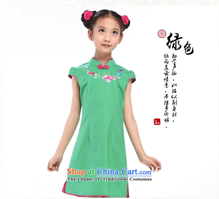 I should be grateful if you would have little girls Wang summer show services qipao H4219E yellow 150/146-155cm/ t-shirt picture, prices, brand platters! The elections are supplied in the national character of distribution, so action, buy now enjoy more preferential! As soon as possible.
