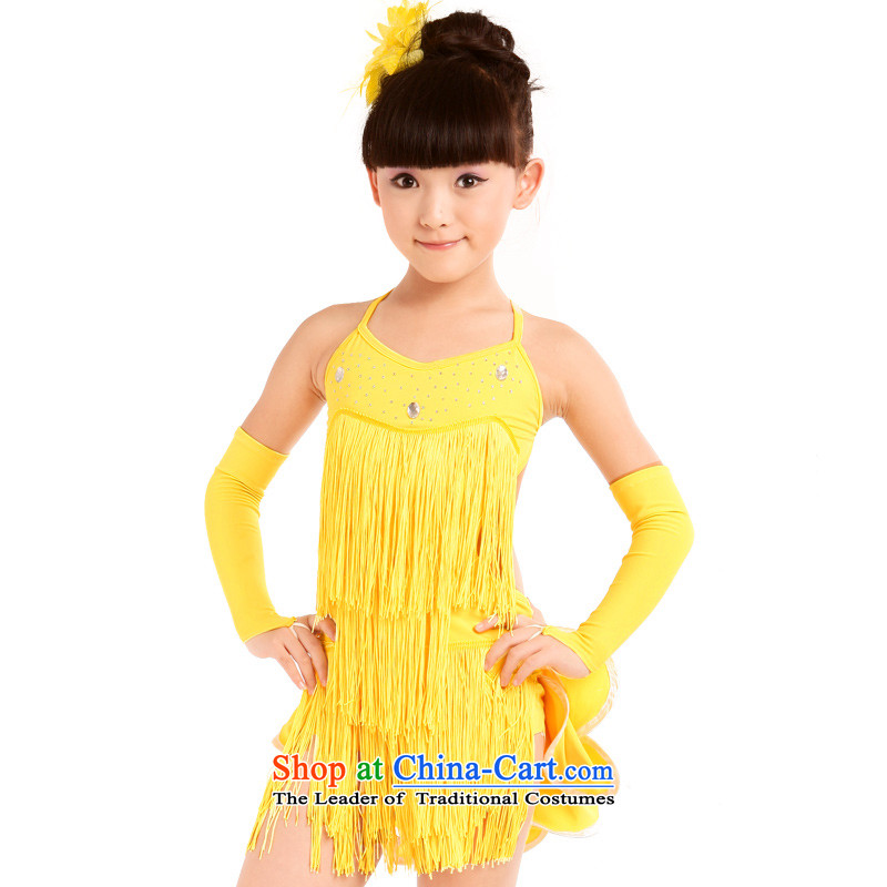 Dream arts children Latin dance clothing child care Latin dance wearing the new children's Latin dance skirt edging girls children Latin dance skirt MZY-0149 WONG 160 small a code. It is recommended that a large number of the concept of the Dream Arts , ,